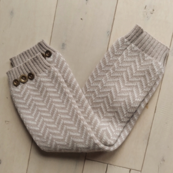 Long Knit Boot Cuffs/Leg Warmers - Picture 4 of 7